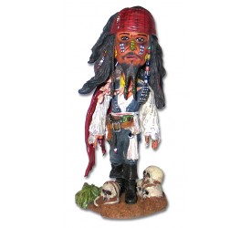 Pirates of the Caribbean 2 Bobble-Head Cannibal Jack HeadKnocker 16 cm